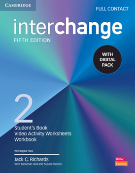 Paperback Interchange Level 2 Full Contact with Digital Pack [With eBook] Book