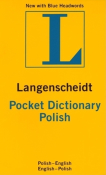 Paperback Langenscheidt Pocket Dictionary Polish Book
