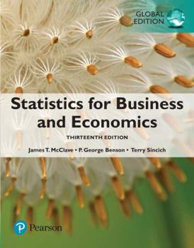 Paperback Statistics for Business and Economics, Global Edition Book
