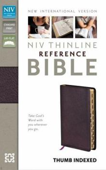 Bonded Leather Thinline Reference Bible-NIV Book