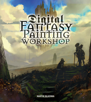 Paperback Digital Fantasy Painting Workshop Book