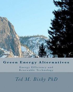 Paperback Green Energy Alternatives: Energy Efficiency and Renewable Technology Book