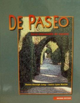 Hardcover de Paseo: Curso Intermedio de Espanol, Secondary Version [Spanish] Book