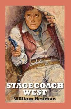 Paperback Stagecoach West [Large Print] Book