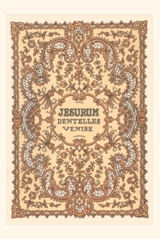 Paperback Vintage Journal Venetian Lace Design Book