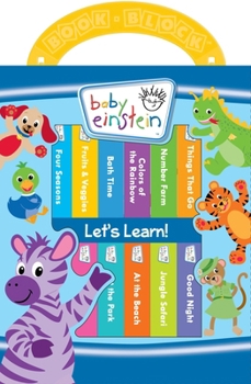 Baby Einstein: Let's Learn: 12 Board Book Block Set - Book  of the Baby Einstein