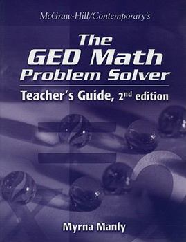 Paperback The GED Math Problem Solver Book