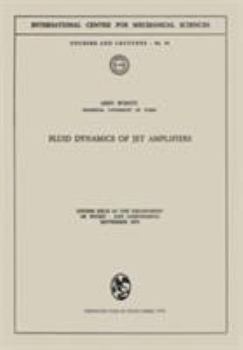 Paperback Fluid Dynamics of Jet Amplifiers: Course Held at the Department of Hydro- And Gasdynamics, September 1970 Book