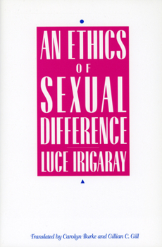 Hardcover Ethics of Sexual Difference Book