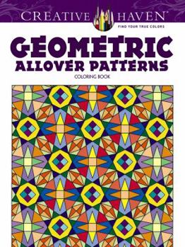 Paperback Geometric Allover Patterns Coloring Book