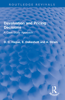 Paperback Devaluation and Pricing Decisions: A Case Study Approach Book