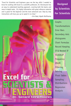 Paperback Excel for Scientists and Engineers Book