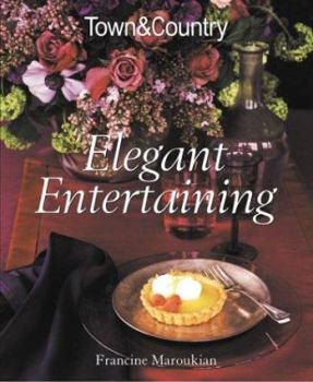 Hardcover Town & Country Elegant Entertaining Book