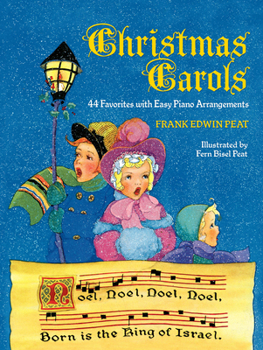 Paperback Christmas Carols: 44 Favorites with Easy Piano Arrangements Book