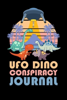 Paperback UFO Dino Conspiracy Journal Book