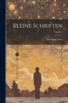 Paperback Kleine Schriften; Volume 3 [German] Book