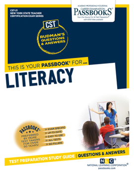 Paperback Literacy (Cst-21): Passbooks Study Guide Volume 21 Book