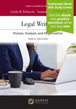 Paperback Legal Writing: Process, Analysis, and Organization [Connected eBook with Study Center] Book