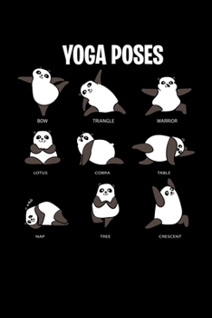 Notizbuch: Kalender 2020 Panda Yoga Bär Buddhismus Posen Zen Yang Geschenke 120 Seiten, 6X9 (Ca. A5), Jahres-, Monats-, Wochen- & Tages-Planer (German Edition)