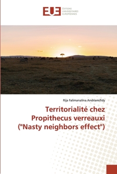 Paperback Territorialité chez Propithecus verreauxi ("Nasty neighbors effect") [French] Book