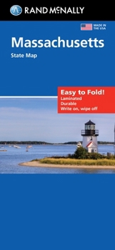 Loose Leaf Rand McNally Easy to Fold: Massachusetts State Laminated Map Book