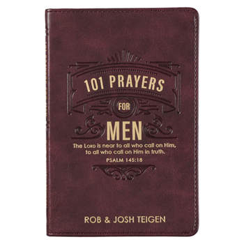 Imitation Leather 101 Prayers for Men Book