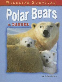 Library Binding Polar Bears in Danger Book