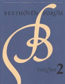 Hardcover Beethoven Forum, Volume 2 Book