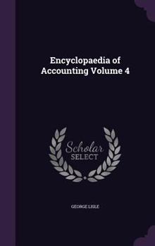 Hardcover Encyclopaedia of Accounting Volume 4 Book