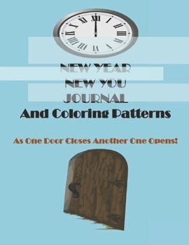Paperback New Year New You Journal And Coloring Patterns Book