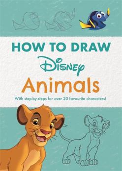 Paperback Disney How To Draw Animals Book