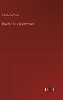 Hardcover Essays Irish and American Book