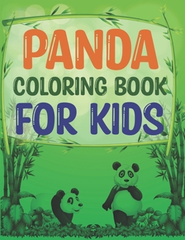Paperback Panda Coloring Book For Kids: Panda Coloring Book