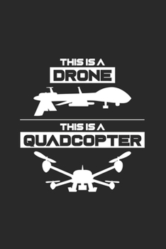 Drone Quadcopter: 6x9 Drones | grid | squared paper | notebook | notes