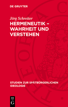 Hardcover Hermeneutik - Wahrheit Und Verstehen: Darstellung Und Texte [German] Book