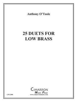 Paperback 25 Duets for Low Brass Book