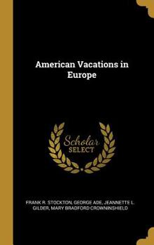Hardcover American Vacations in Europe Book