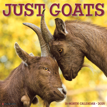 Calendar Goats 2025 12 X 12 Wall Calendar Book