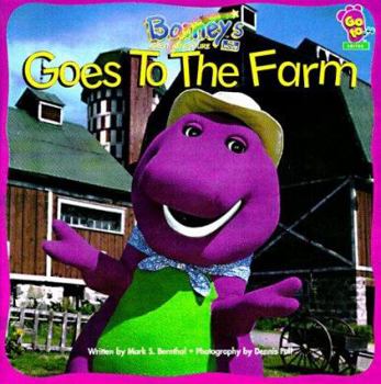 Paperback Barney Goes to the Farm Book