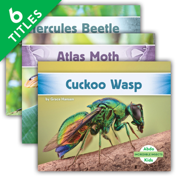 Library Binding Incredible Insects (Set) Book