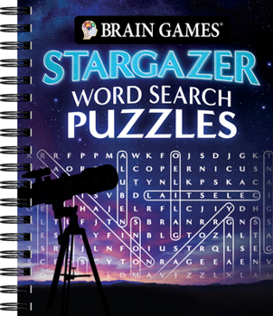 Spiral-bound Brain Games - Stargazer Word Search Puzzles Book