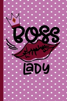 Boss Lady: Pretty Lined Blank Writing Journal for Women Entrepreneurs, Managers, Business Side Hustles- Light Purple