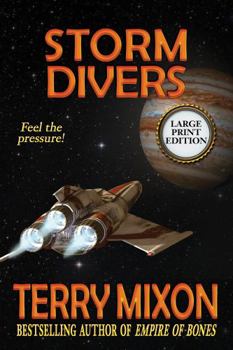 Paperback Storm Divers (Book 1 of the Fractured Republic Saga) (Large Print) Book