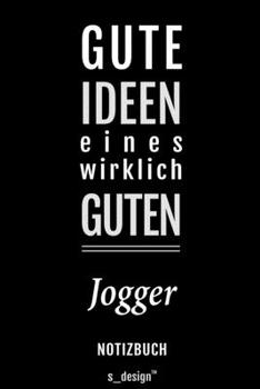 Notizbuch für Jogger: Originelle Geschenk-Idee [120 Seiten liniertes blanko Papier] (German Edition)