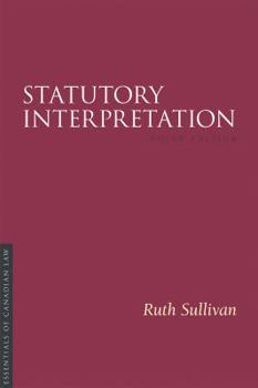 Paperback Statutory Interpretation 3/E Book