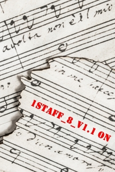 1staff_8_v1.1 on: 120 pages of music paper to compose