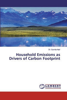 Paperback Household Emissions as Drivers of Carbon Footprint Book