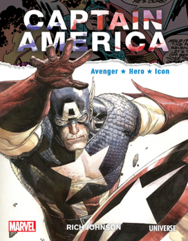 Hardcover Captain America: Avenger, Hero, Icon Book
