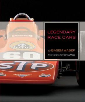Hardcover Legendary Race Cars Book