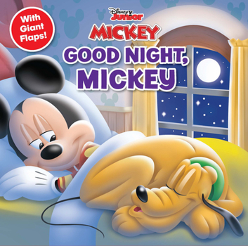 Paperback Disney Mickey Mouse Funhouse: Good Night, Mickey! Book
